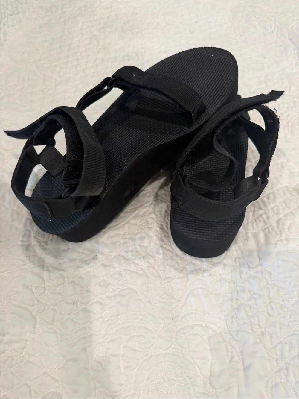 TEVA Black Active Strap Sandals